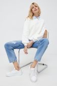 Кофта Pepe Jeans Elsa жіноча колір бежевий з аплікацією