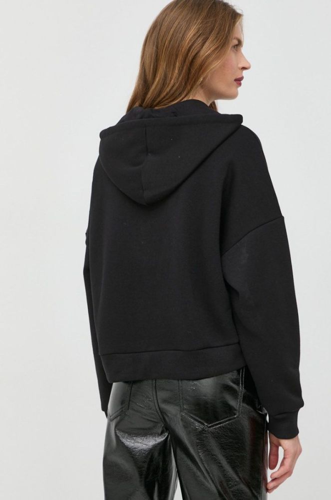 Кофта Guess жіноча колір чорний з аплікацією (2693873) фото 3