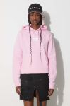 Кофта Ellesse жіноча колір рожевий з капюшоном з принтом SGP15922-LBlue Кофта Ellesse жіноча колір рожевий з капюшоном з принтом SGP15922-LBlue