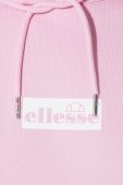 Кофта Ellesse жіноча колір рожевий з капюшоном з принтом SGP15922-LBlue