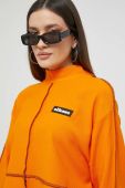 Бавовняний лонгслів Ellesse колір помаранчевий