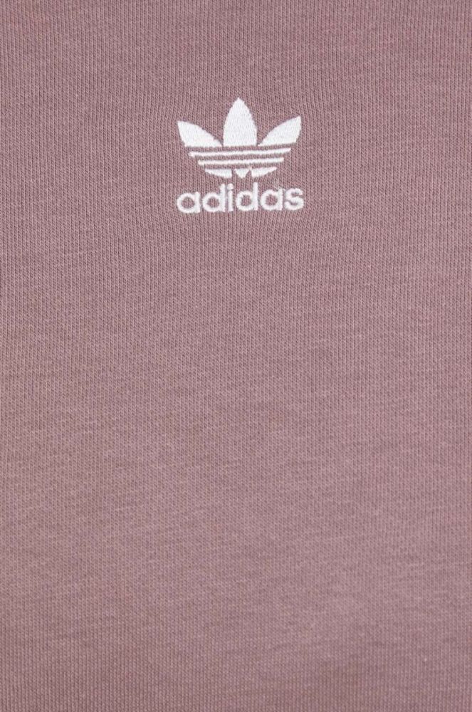 Кофта adidas Originals жіноча колір рожевий однотонна (2803800) фото 5