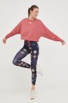 Кофта для йоги adidas Studio жіноча колір рожевий однотонна Кофта для йоги adidas Studio жіноча колір рожевий однотонна