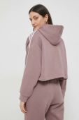 Кофта adidas Originals жіноча колір рожевий з капюшоном однотонна (2795981)