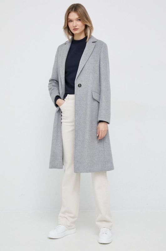 Кофта Tommy Hilfiger жіноча колір синій однотонна (2764851) фото 2
