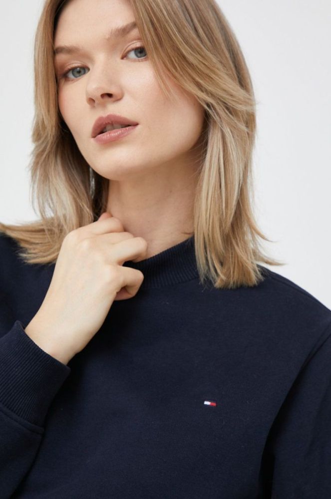 Кофта Tommy Hilfiger жіноча колір синій однотонна (2764851) фото 5
