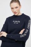 Кофта Tommy Hilfiger жіноча колір синій з аплікацією (2849596)