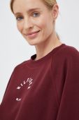 Кофта Tommy Hilfiger жіноча колір бордовий з принтом