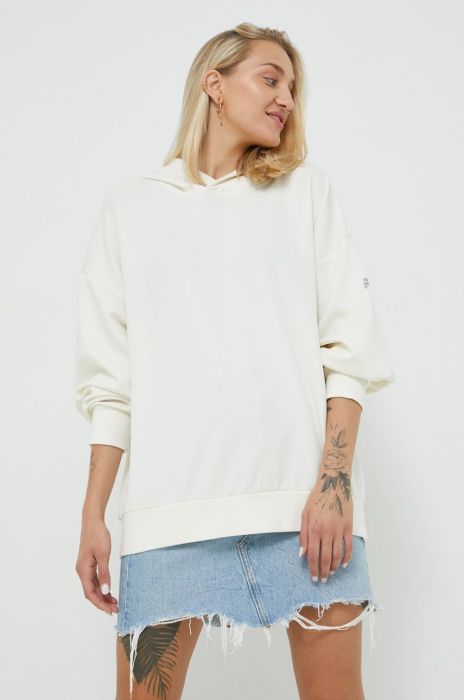 Кофта Fila жіноча колір бежевий однотонна (2607607)