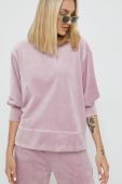 Кофта Fila жіноча колір рожевий однотонна (2607618)