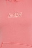 Кофта Fila жіноча колір помаранчевий з аплікацією