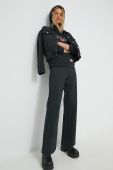 Кофта Fila жіноча колір чорний з принтом (2631630)