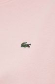 Кофта Lacoste жіноча колір рожевий однотонна