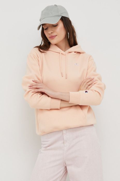 Кофта Champion жіноча колір помаранчевий однотонна 115479-SPV
