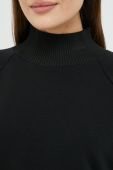 Кофта Sisley жіноча колір чорний однотонна (2585638)