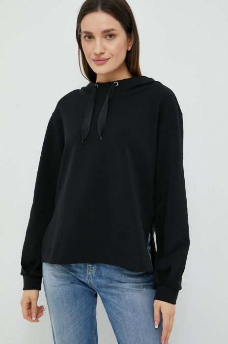 Кофта Sisley жіноча колір чорний однотонна (2585623)
