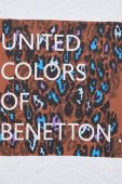 Бавовняна кофта United Colors of Benetton жіноча колір сірий меланж