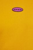 Кофта Vans жіноча колір жовтий однотонна