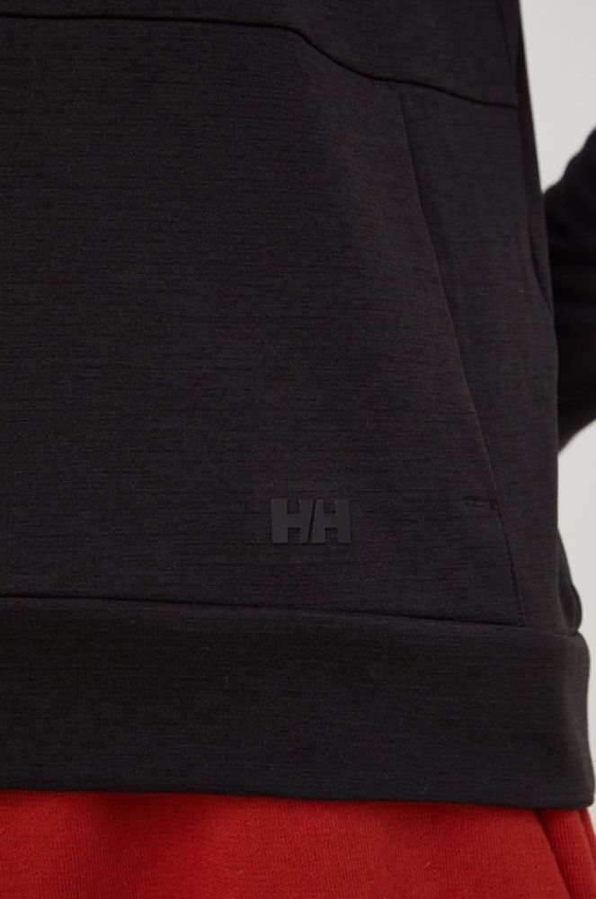 Спортивна кофта Helly Hansen Lifa Tech жіноча колір чорний однотонна фото 5