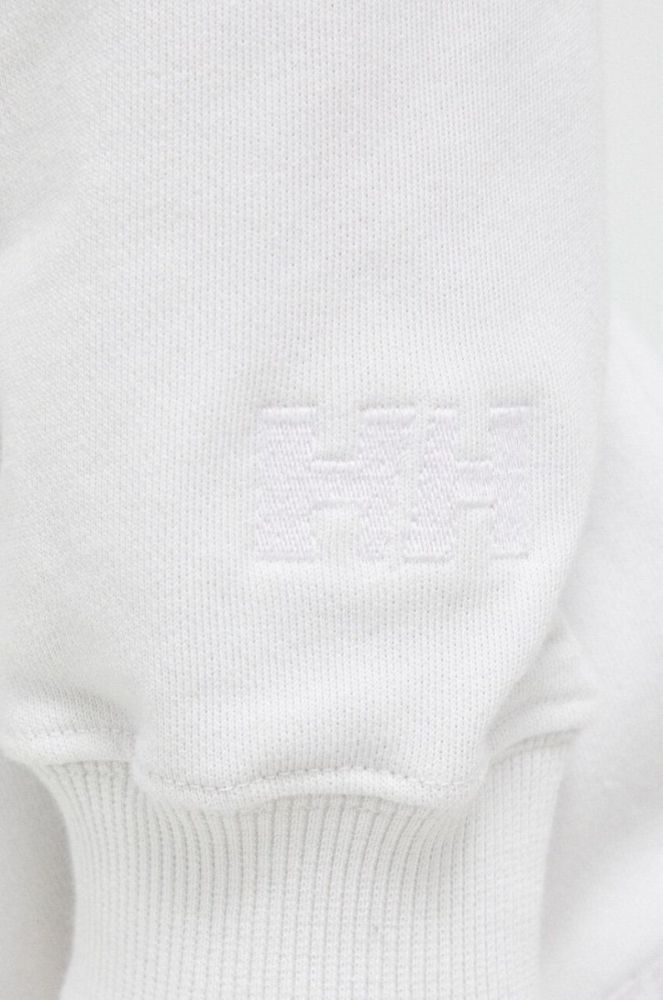 Кофта Helly Hansen жіноча колір сірий з капюшоном однотонна фото 5