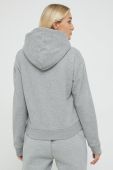 Кофта Juicy Couture жіноча колір сірий з капюшоном меланж