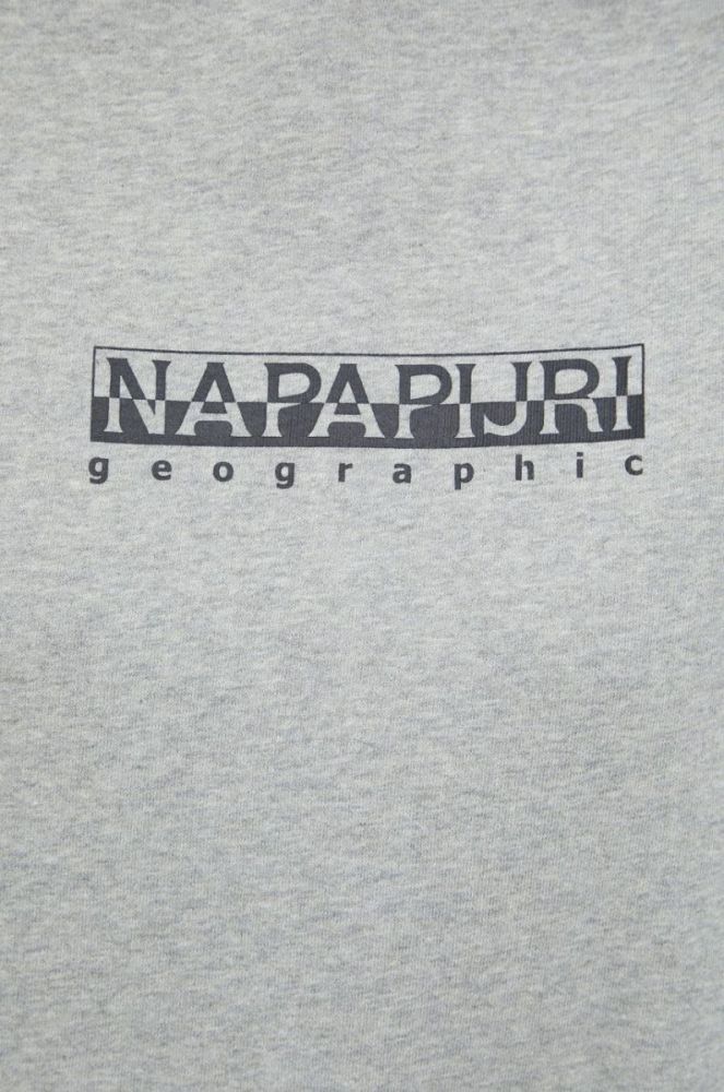 Кофта Napapijri жіноча колір сірий меланж фото 5