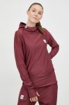 Функціональна кофта Eivy Icecold колір бордовий