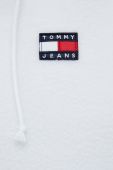 Кофта Tommy Jeans жіноча колір білий з капюшоном однотонна (2820461)