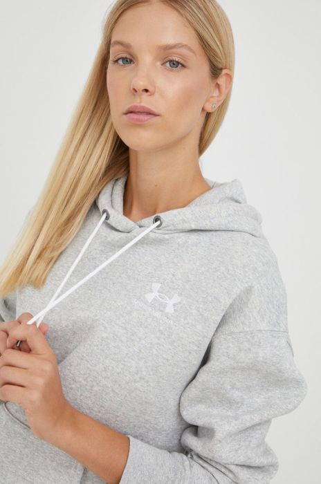 Кофта Under Armour жіноча колір сірий однотонна 1373033-690
