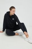 Кофта Under Armour жіноча колір чорний однотонна 1373033-690