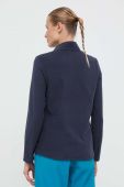 Спортивна кофта Jack Wolfskin Taunus колір синій однотонна