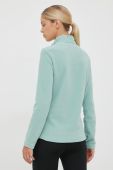 Спортивна кофта Jack Wolfskin Taunus жіноча колір зелений однотонна