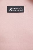 Кофта Kangol жіноча колір рожевий з аплікацією
