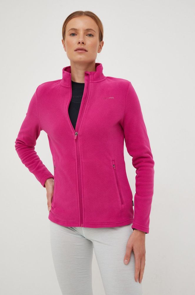 Спортивна кофта Viking Tesero жіноча колір рожевий однотонна