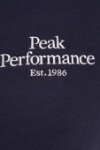 Кофта Peak Performance жіноча колір синій з капюшоном однотонна (2764999)