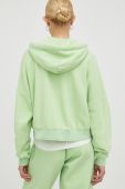 Кофта American Vintage жіноча колір зелений однотонна (2699925)