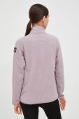 Спортивна кофта Burton Hearth Fleece жіноча колір рожевий візерунок