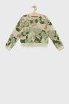 Дитяча бавовняна кофта Guess колір зелений візерунок (2872623)