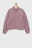 Дитяча кофта Guess колір фіолетовий однотонна