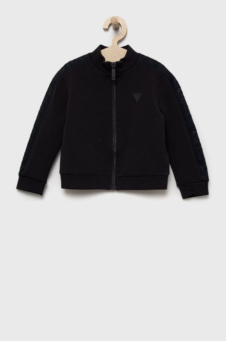 Дитяча кофта Guess колір синій однотонна (2494817) Дитяча кофта Guess колір синій однотонна (2494817)