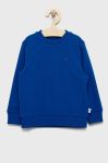 Дитяча кофта Tommy Hilfiger однотонна колір блакитний