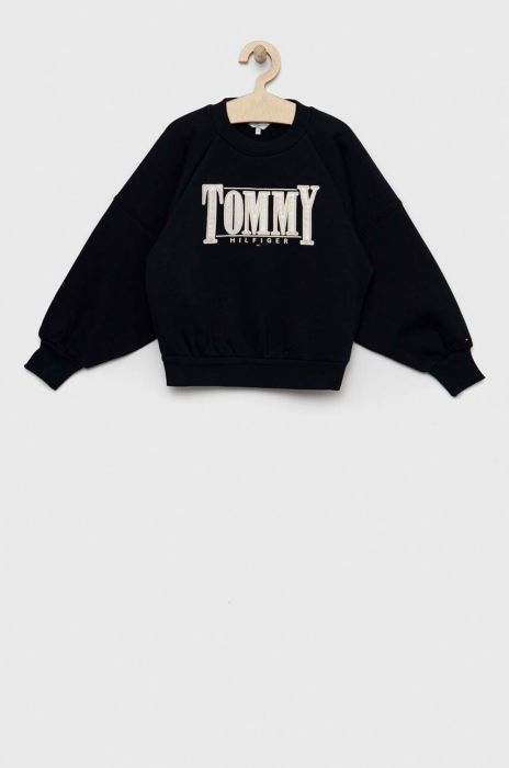 Дитяча кофта Tommy Hilfiger колір синій з аплікацією (2723886)