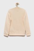 Дитяча бавовняна кофта Guess колір бежевий з аплікацією (2582340)