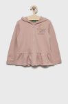 Дитяча кофта United Colors of Benetton колір рожевий з принтом (2528470)