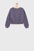 Дитяча кофта United Colors of Benetton колір фіолетовий однотонна (2710953)