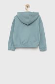 Дитяча бавовняна кофта United Colors of Benetton однотонна колір блакитний (2713266)