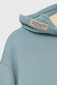 Дитяча бавовняна кофта United Colors of Benetton однотонна колір блакитний (2713266)