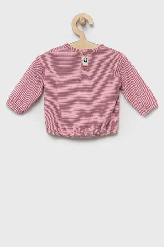 Дитяча кофта United Colors of Benetton колір рожевий візерунок (2646589) фото 2