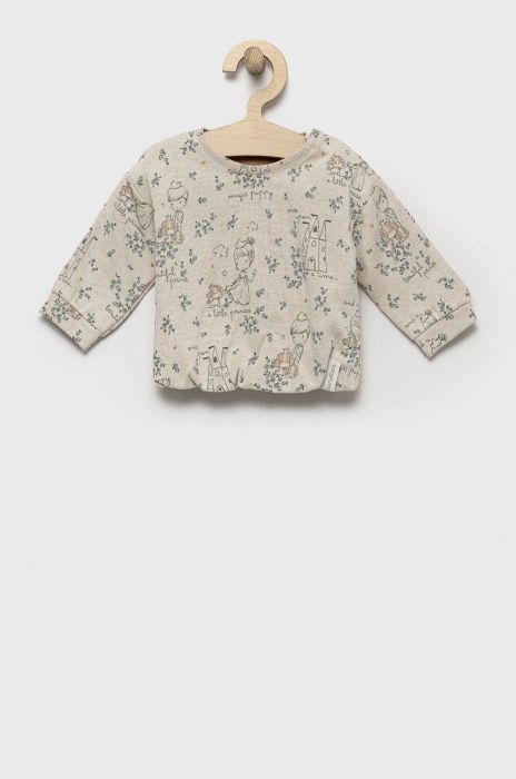 Дитяча кофта United Colors of Benetton колір бежевий візерунок (2630092)