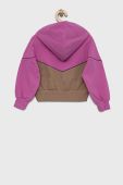 Дитяча кофта United Colors of Benetton колір фіолетовий однотонна (2680301)